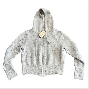 NWT Universal Threads Cashmere-like Zip Up Cropped Sweater